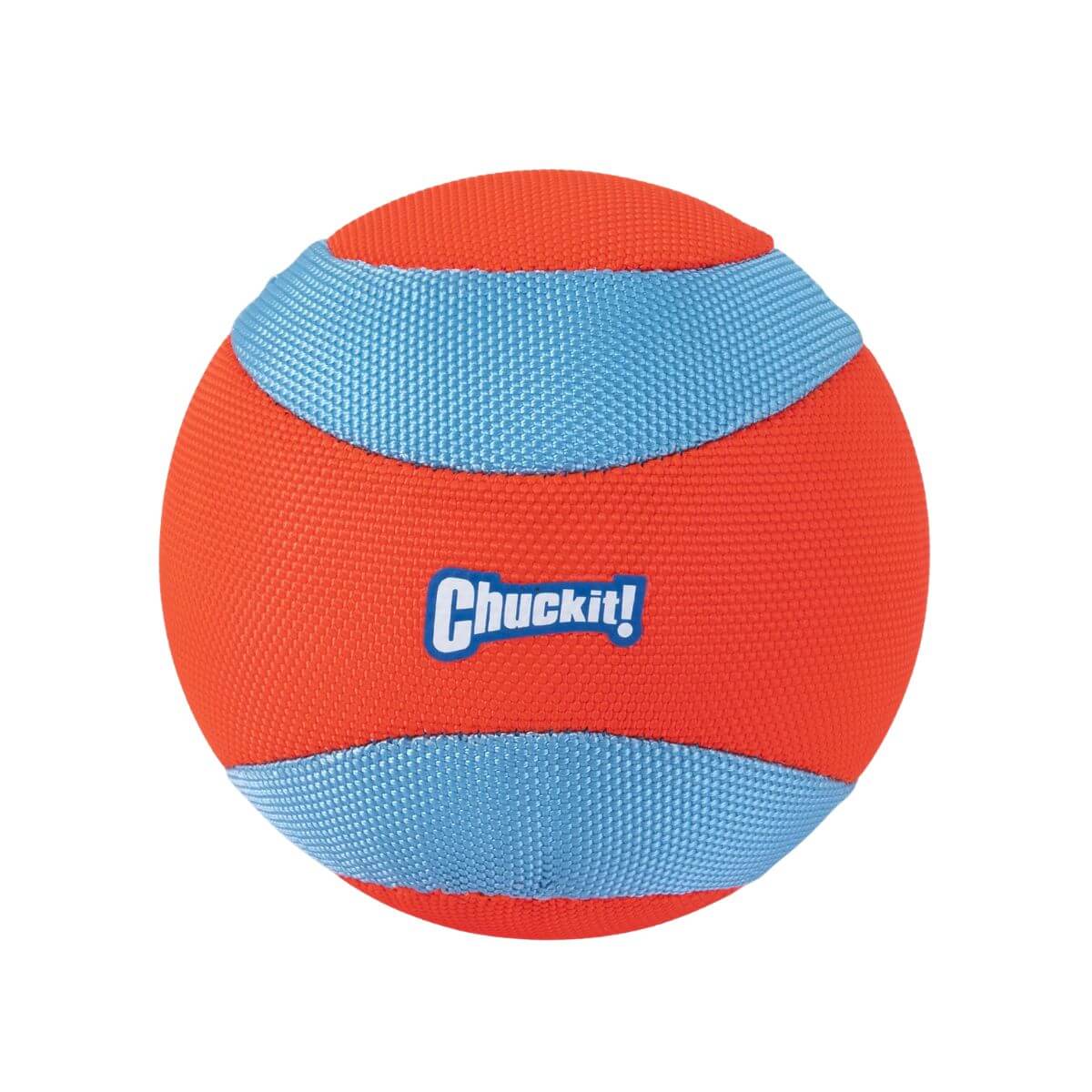 chuckit amphibious mega ball against a white background.