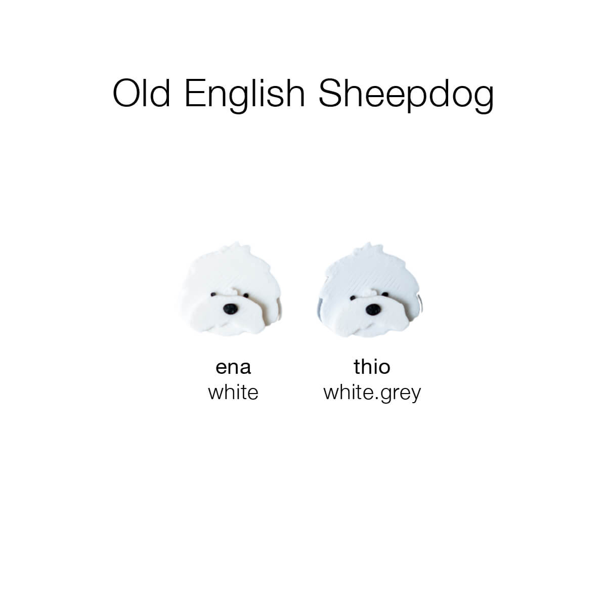 Elyand.co Shoe Charms | Old English Sheepdog (OES)