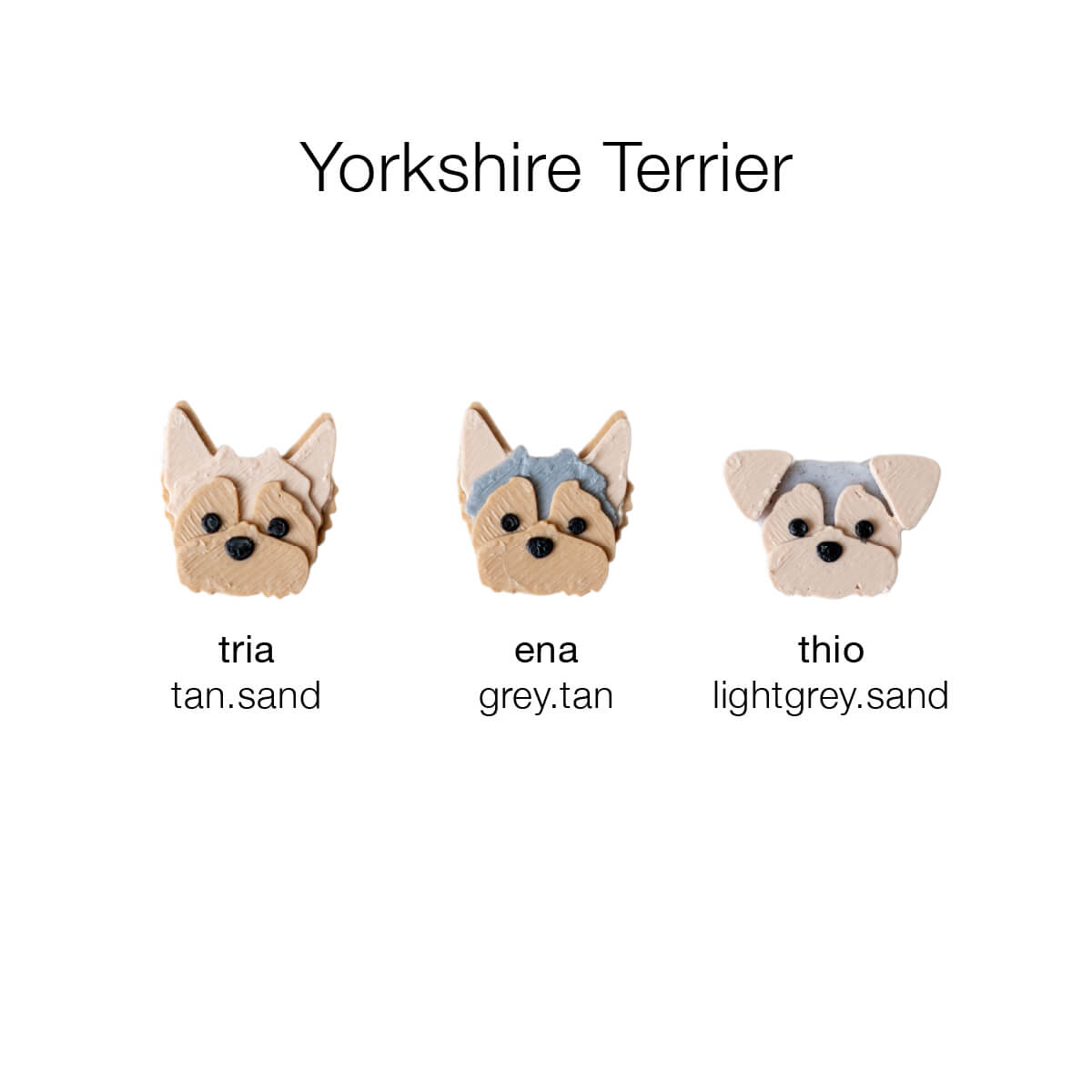 Elyand.co Shoe Charms | Yorkie