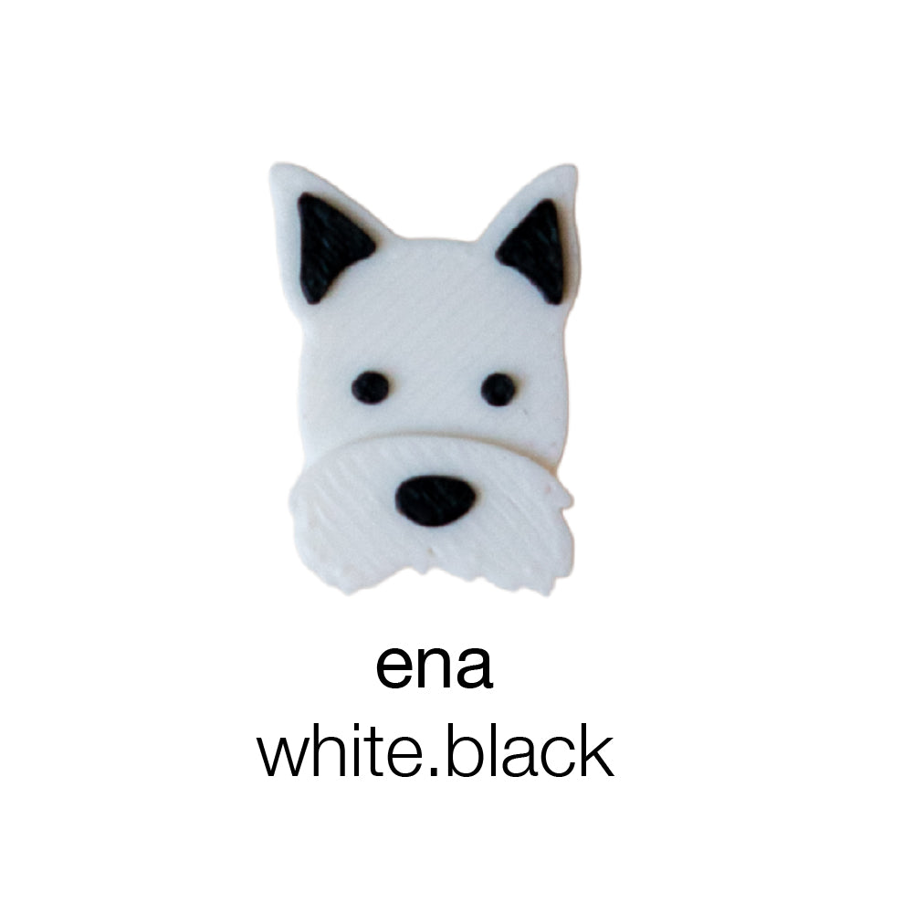 Elyand.co Shoe Charms | Westie & Schnauzer