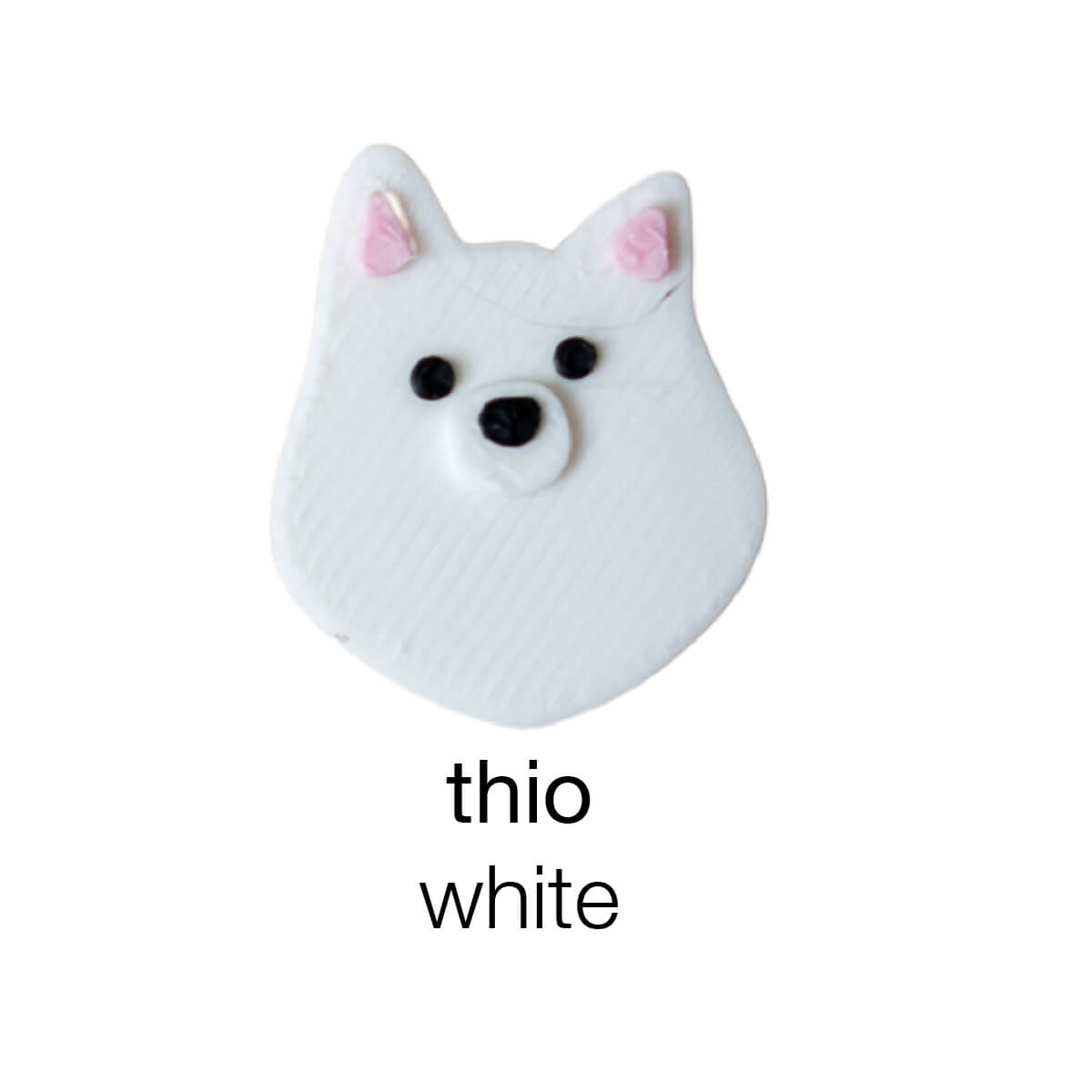 Elyand.co Shoe Charms | Japanese Spitz / Samoyed