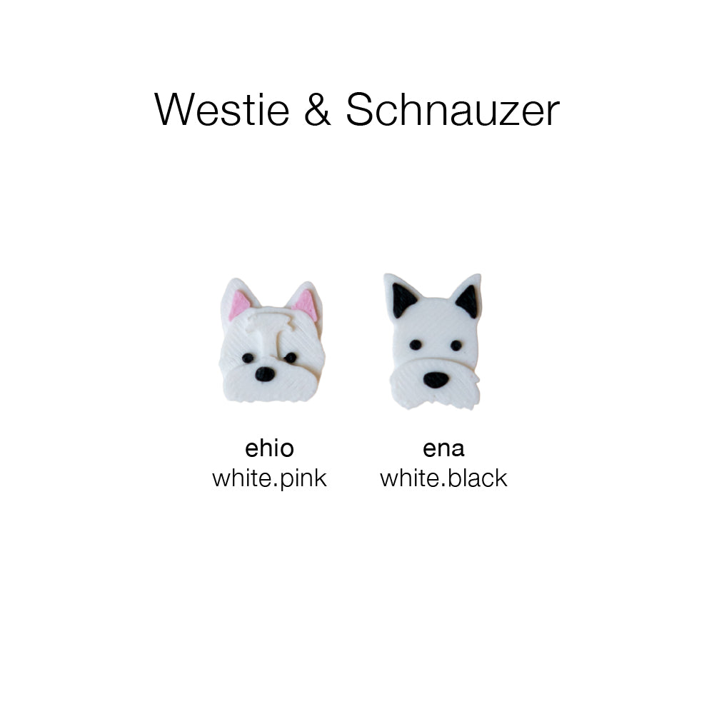 Elyand.co Shoe Charms | Westie & Schnauzer