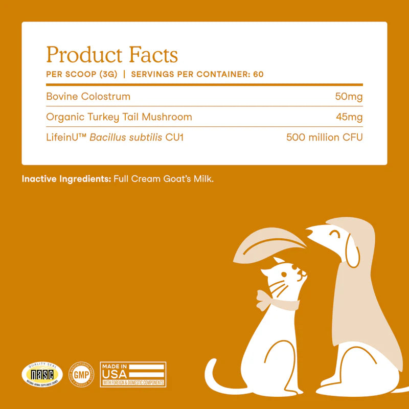 Fera Pets Immune Goat Milk Topper For Dogs & Cats