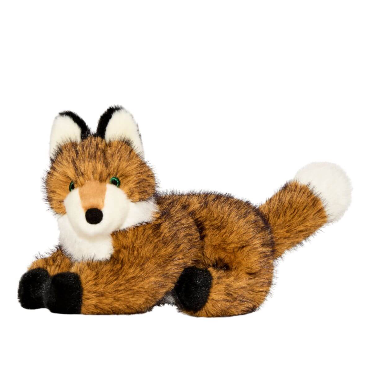 Fluff and Tuff Jasper Fox against a white background.