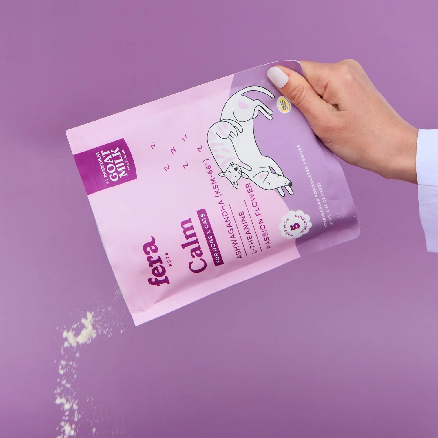 Fera Pets Calm Goat Milk Topper For Dogs & Cats