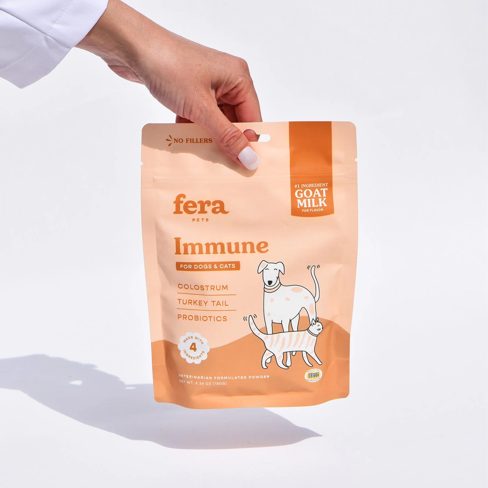 Fera Pets Immune Goat Milk Topper For Dogs & Cats