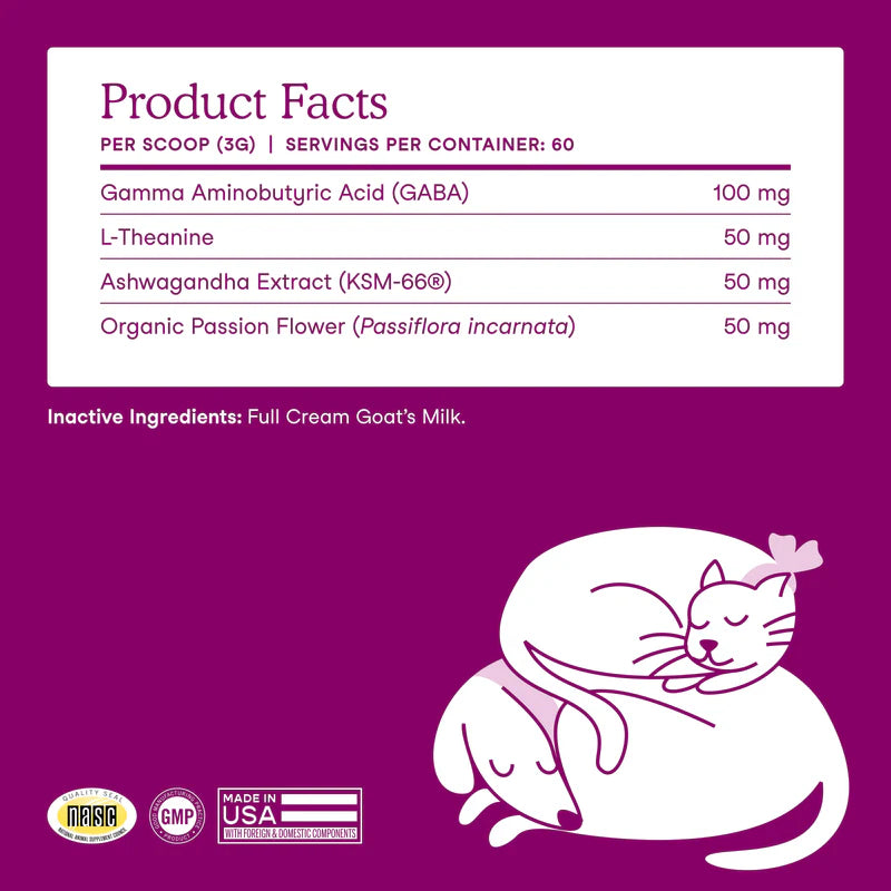 Fera Pets Calm Goat Milk Topper For Dogs & Cats