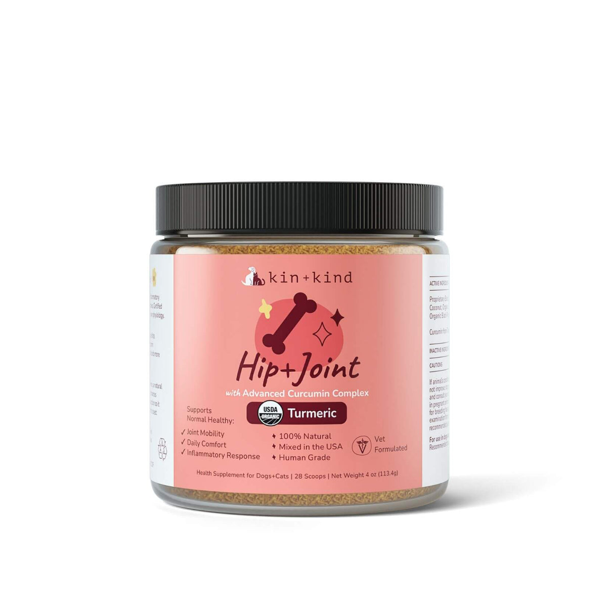 kin+kind Organic Hip & Joint Supplement