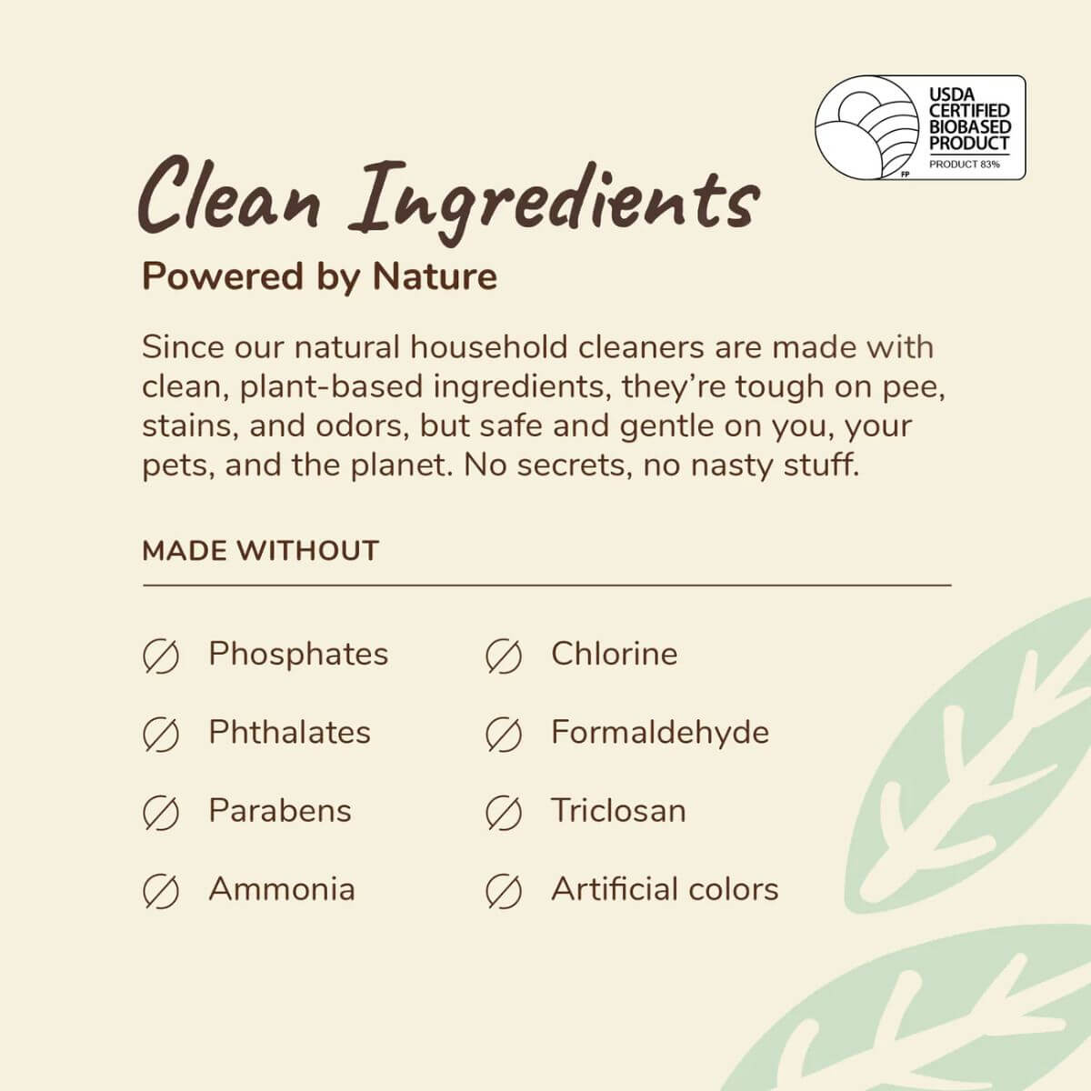 Non-toxic description of the kin+kind Multi-Surface Spray.