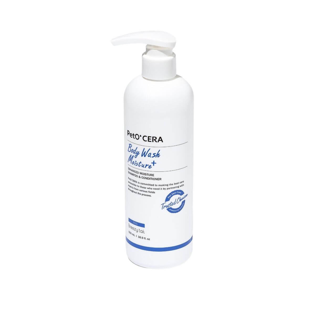 PetO'CERA Body Wash Moisture Plus against a white background.