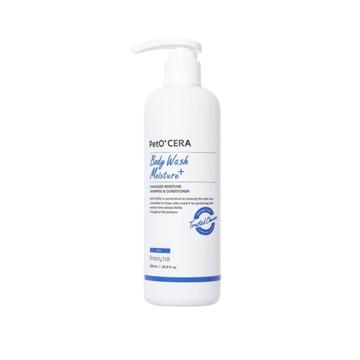 PetO'CERA Body Wash Moisture Plus against a white background.
