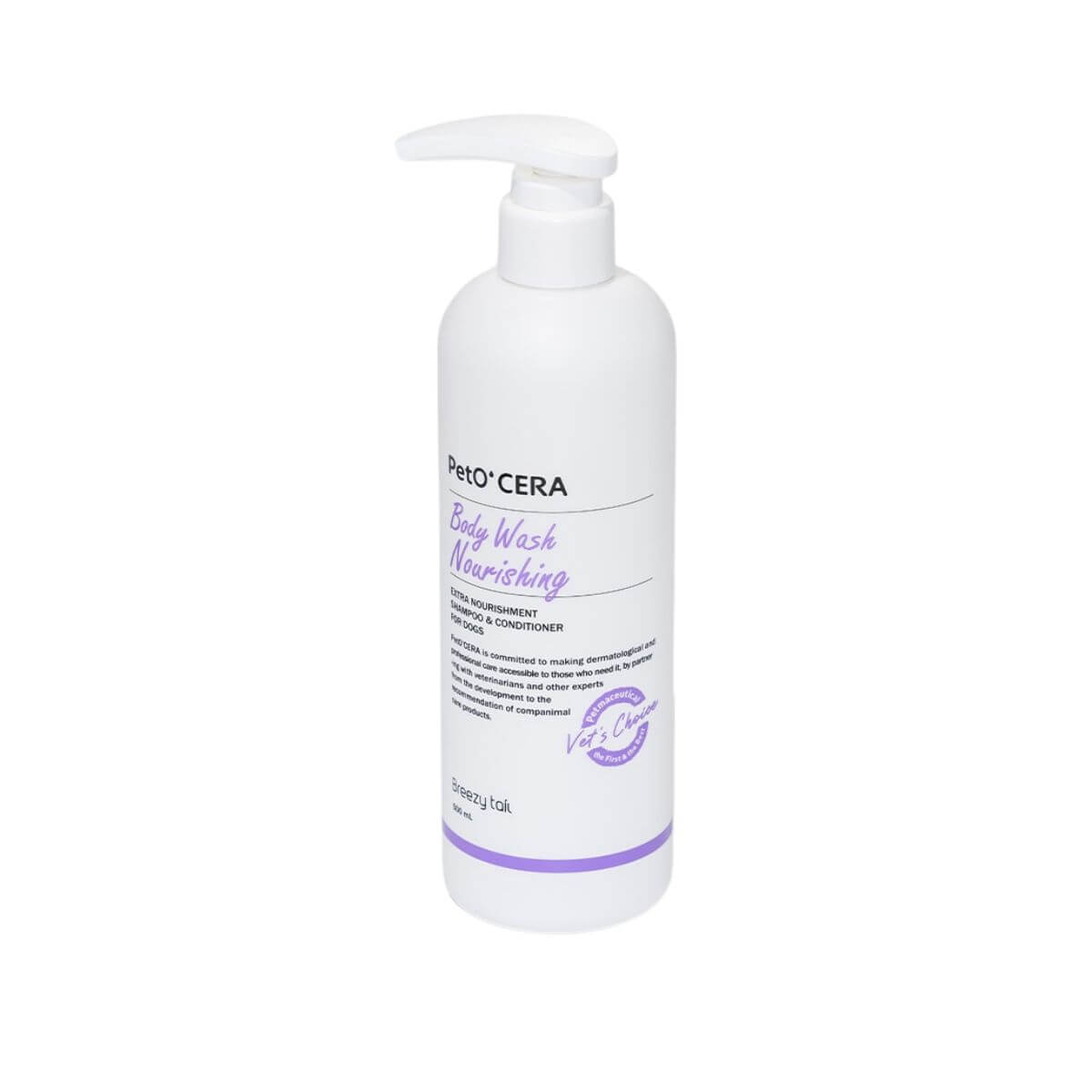 PetO'CERA Body Wash Nourishing against a white background.
