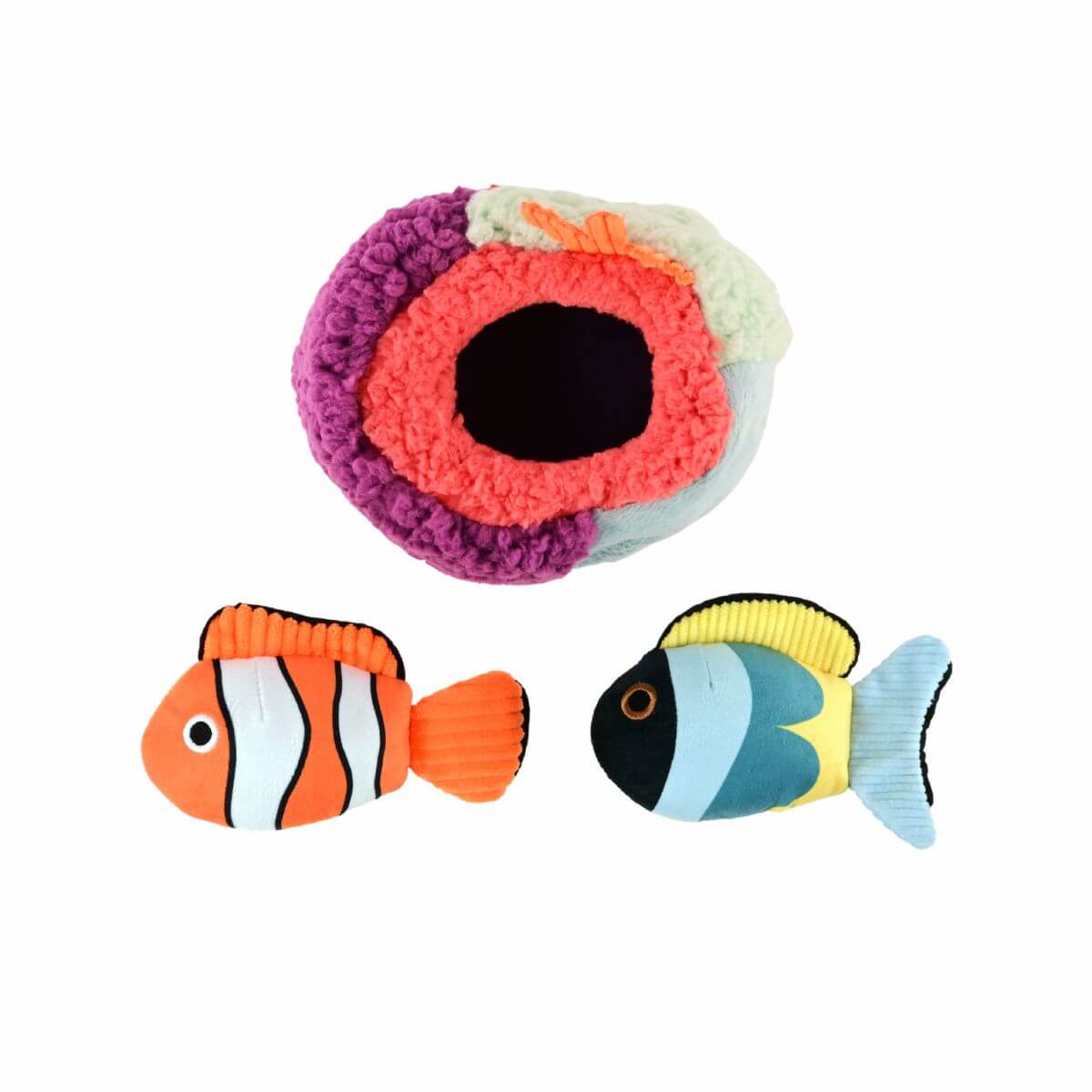 PLAY Ocean Buddies Reef Retreat Burrow Toy against a white background.