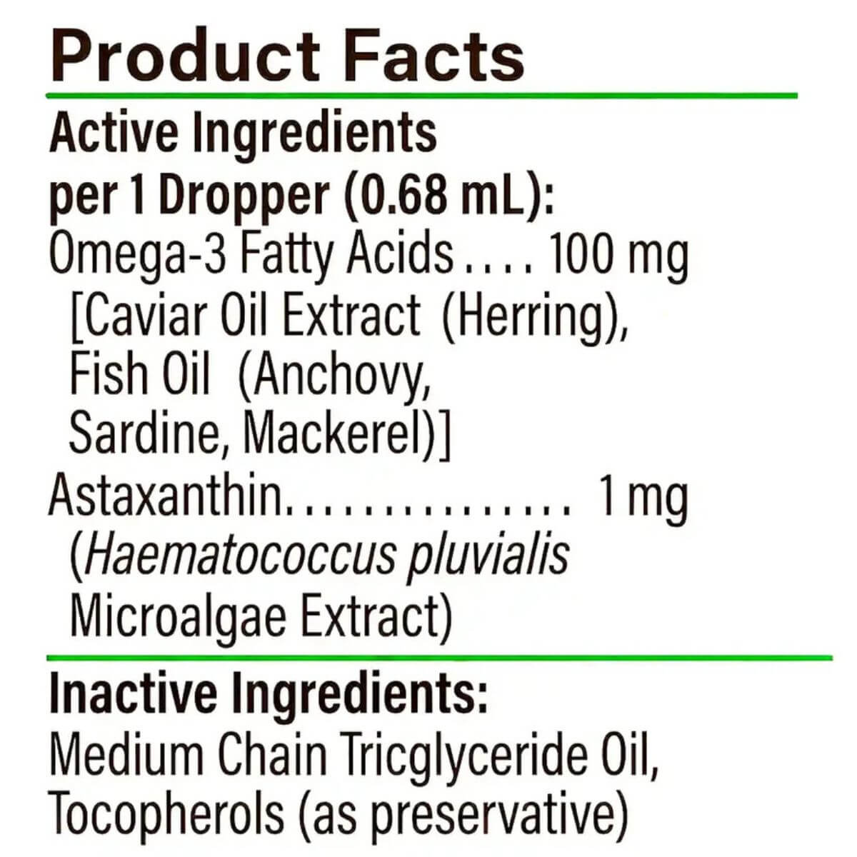 Proactive Paws Roe Mega product facts.