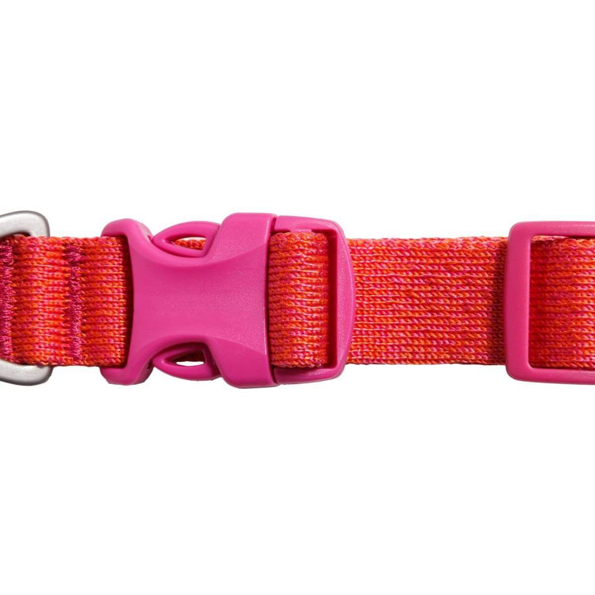 Ruffwear Flex Collar in Rose Violet against a white background.