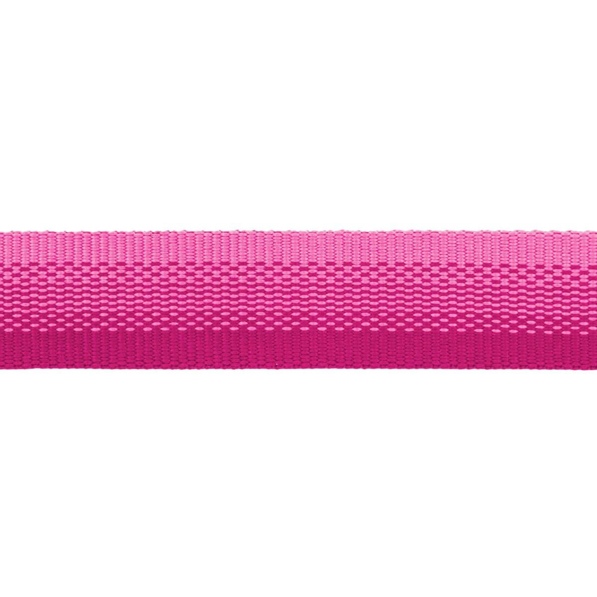 ruffwear front range leash pink rose against a white background.