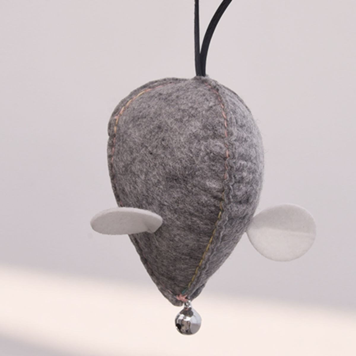 Studio Alive Mikitoy Catnip Mouse Toy against a white background.