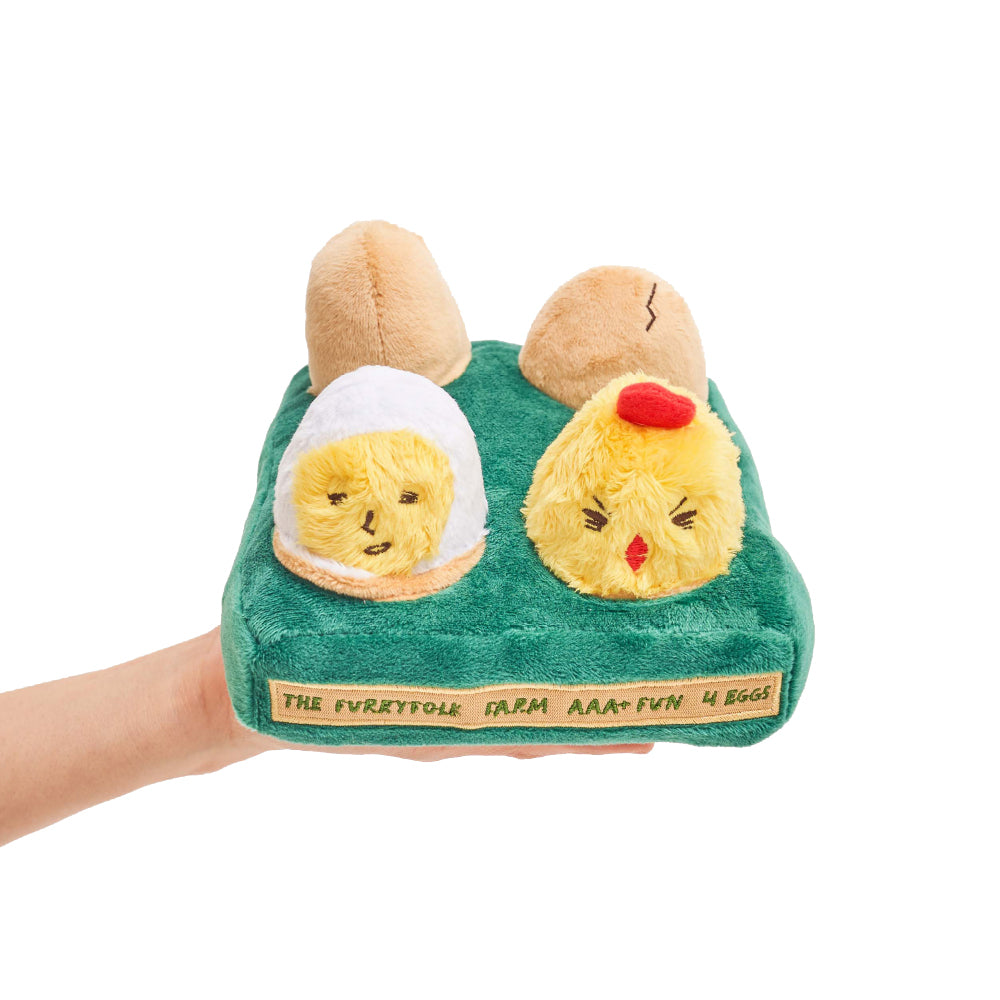 the furryfolks AAA+ Eggs Nosework Toy