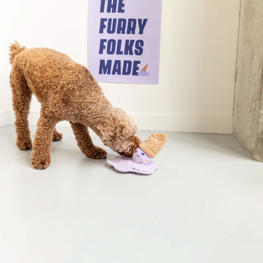 the furryfolks Ice Cream Nosework Toy