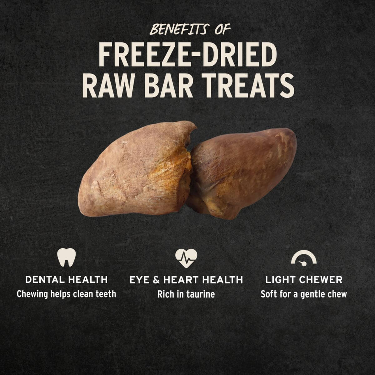 vital essentials raw bar turkey hearts infographic.