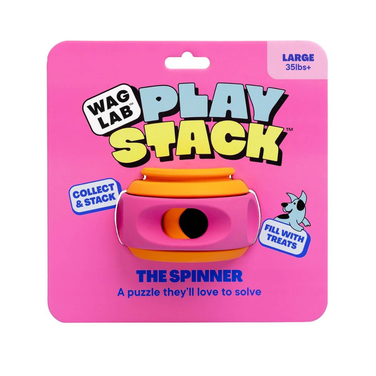 waglab playstack the spinner against a white background.