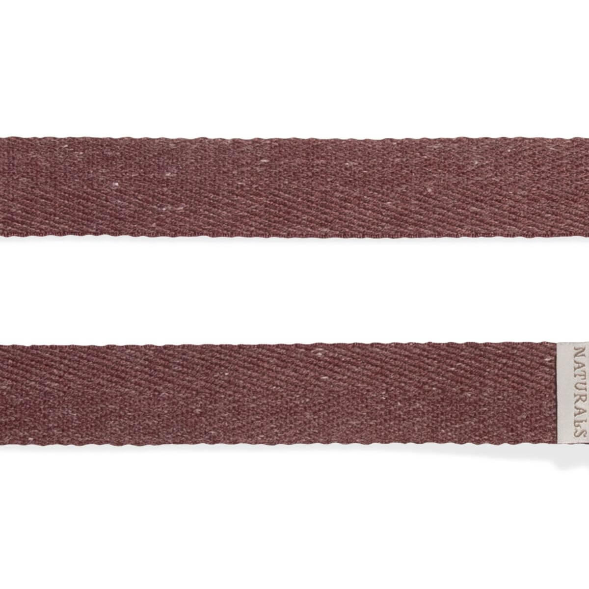 Zee.Dog Leash Naturals Cocoa against a white background.