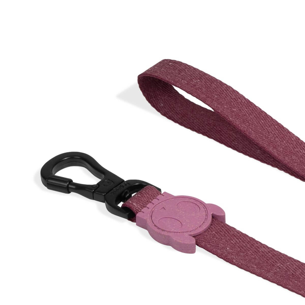 Zee.Dog Leash Naturals Hibiscus against a white background.
