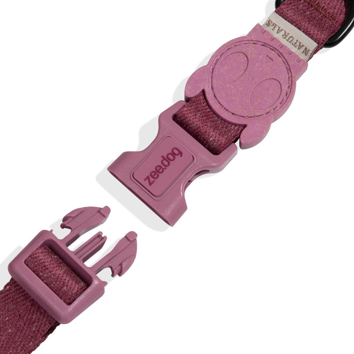 Zee.Dog Naturals Collar Hibiscus against a white background.