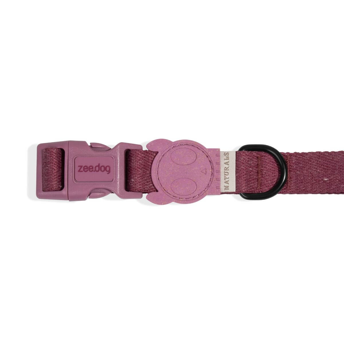 Zee.Dog Naturals Collar Hibiscus against a white background.