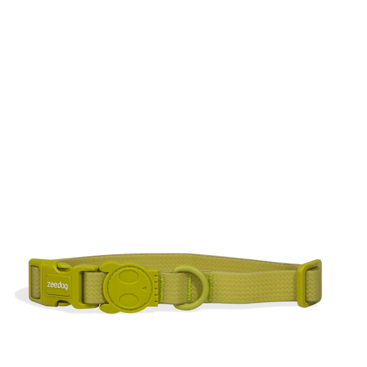 Zee.Dog Neopro Collar Matcha against a white background.