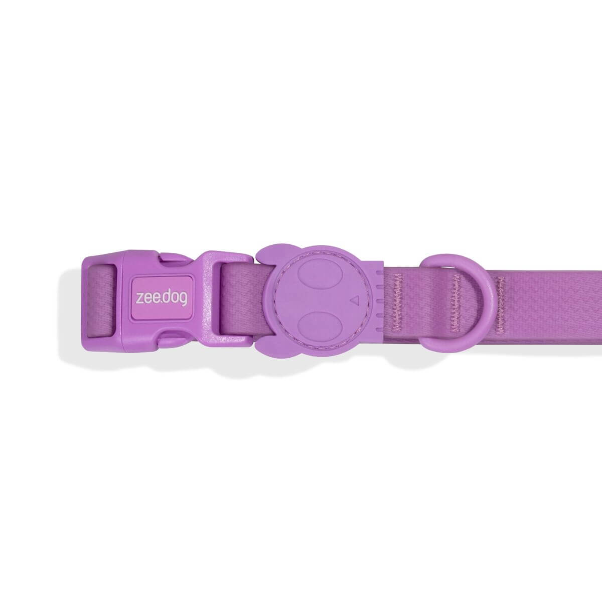 Zee.Dog Neopro Collar Ultraviolet against a white background.