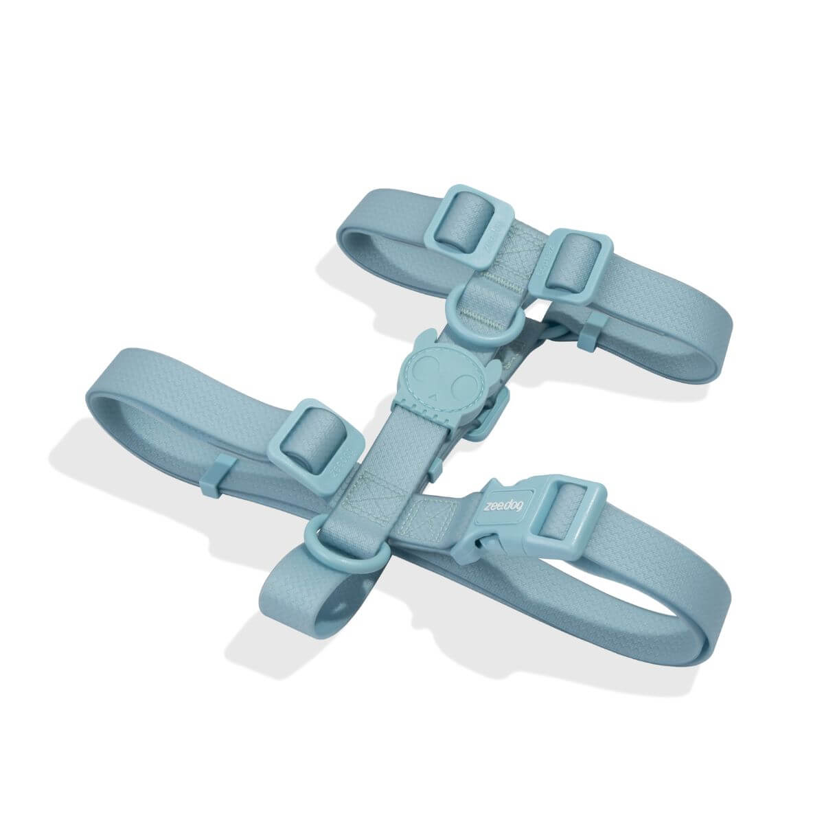 Zee.Dog Neopro H-Harness Cloudy against a white background.