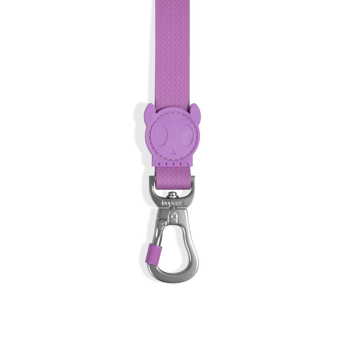 Zee.Dog Neopro Leash Ultraviolet against a white background.