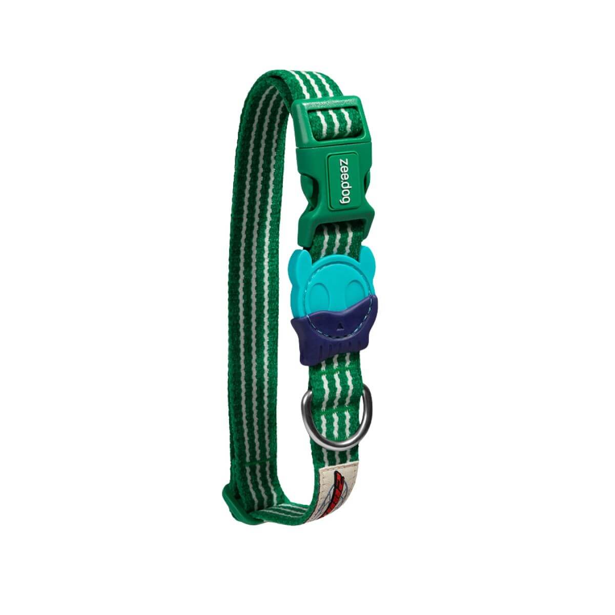 Zee.Dog Velvet Vibes Collar | Vert