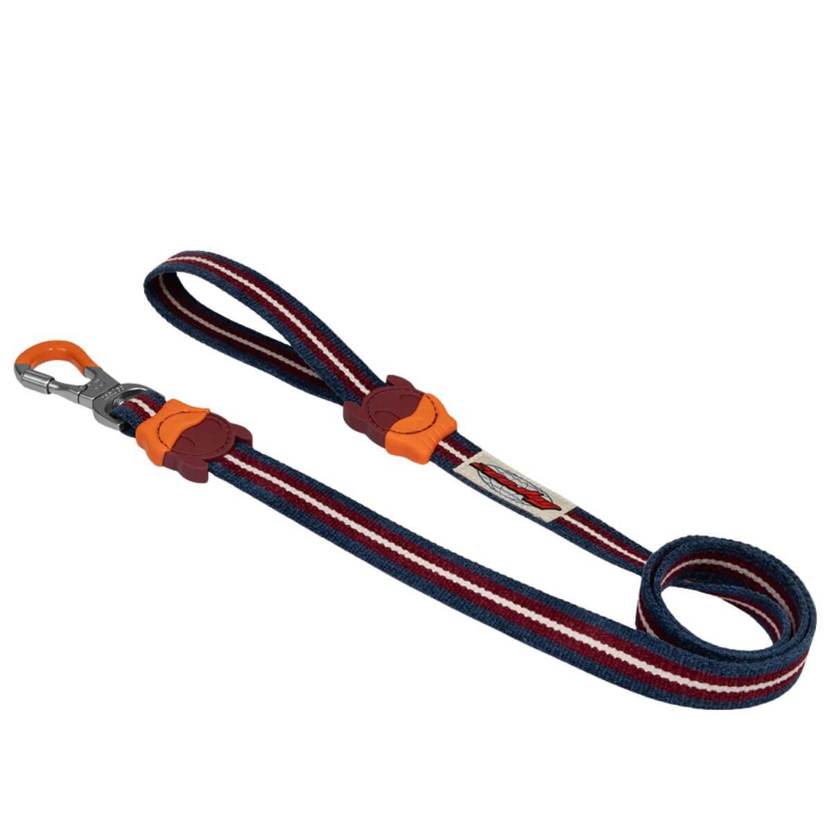 zee.dog velvet vibes leash dropout against a white background.