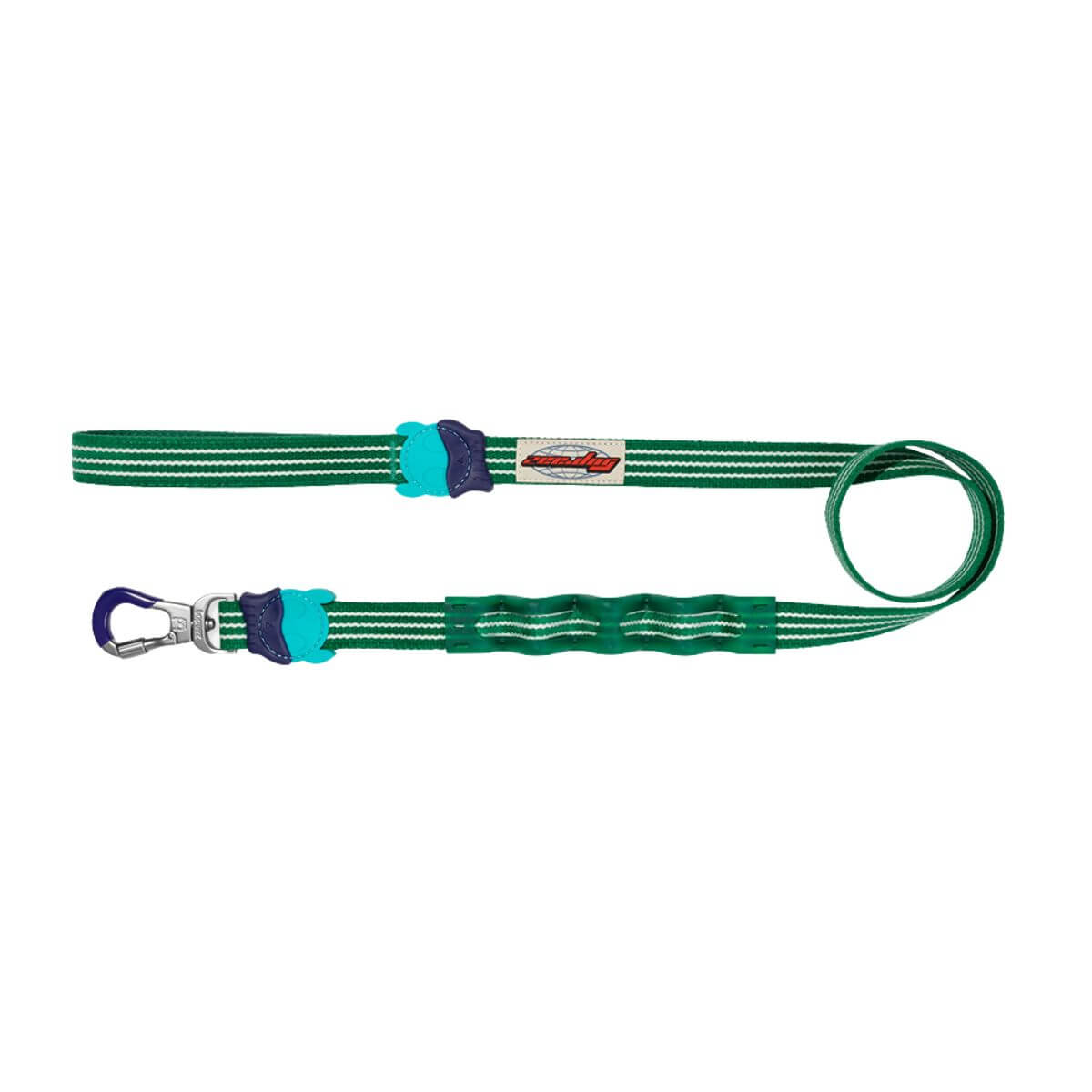 Zee.Dog Velvet Vibes Ruff Leash | Vert