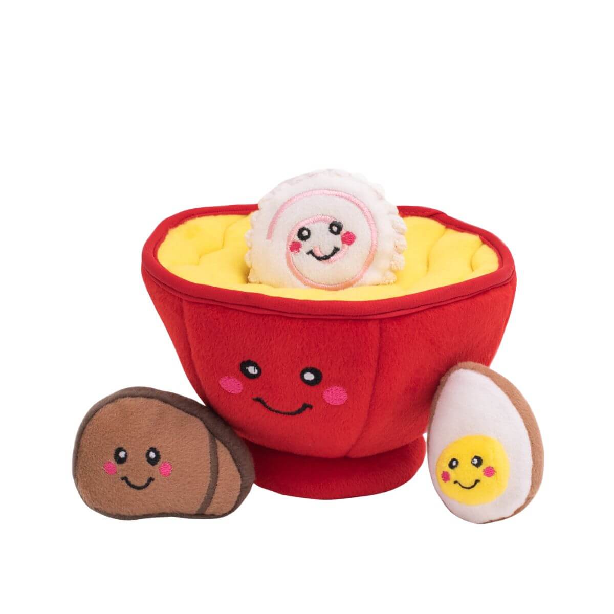 ZippyPaws Ramen Bowl against a white background.