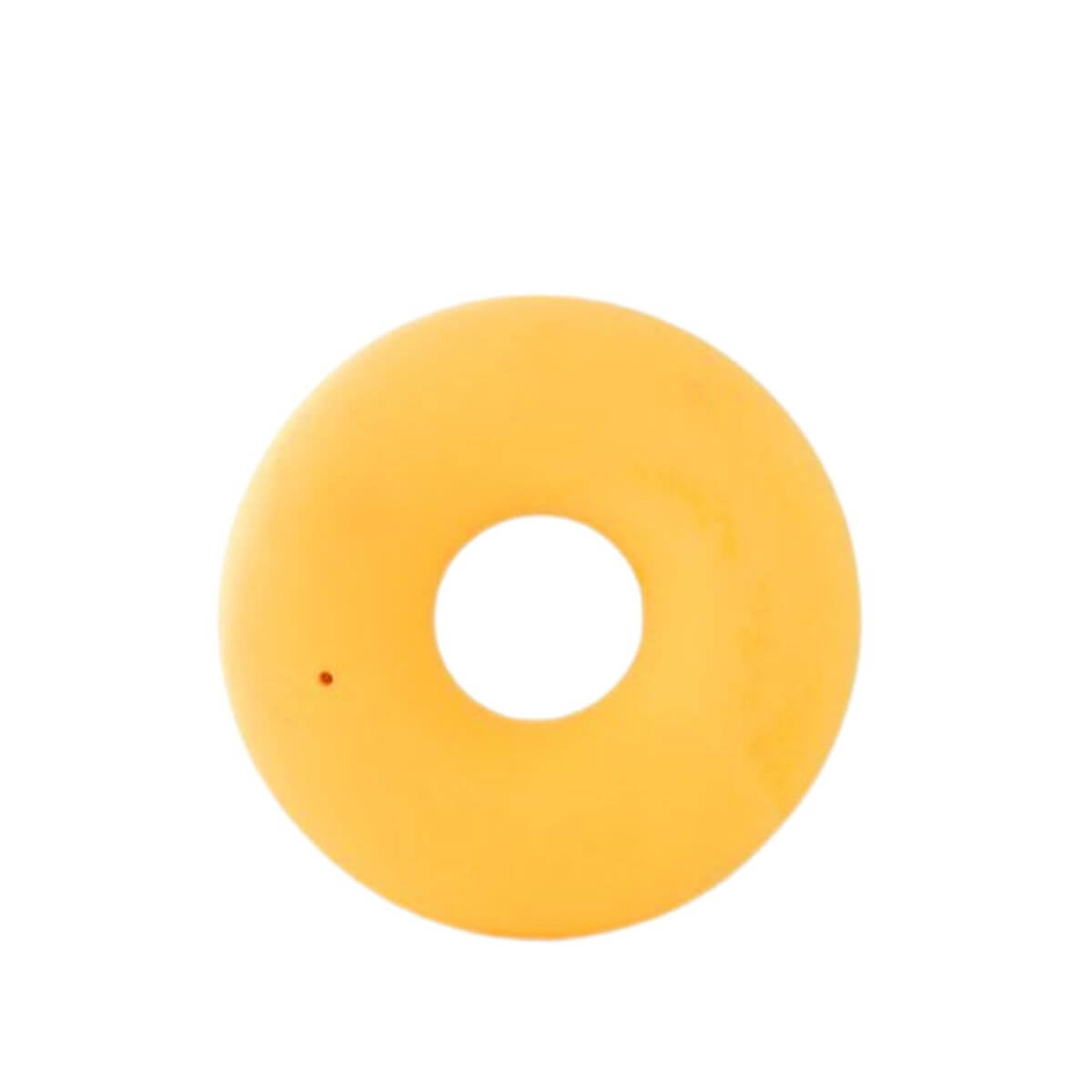 ZippyPaws Tuff Donutz Blueberry against a white background.