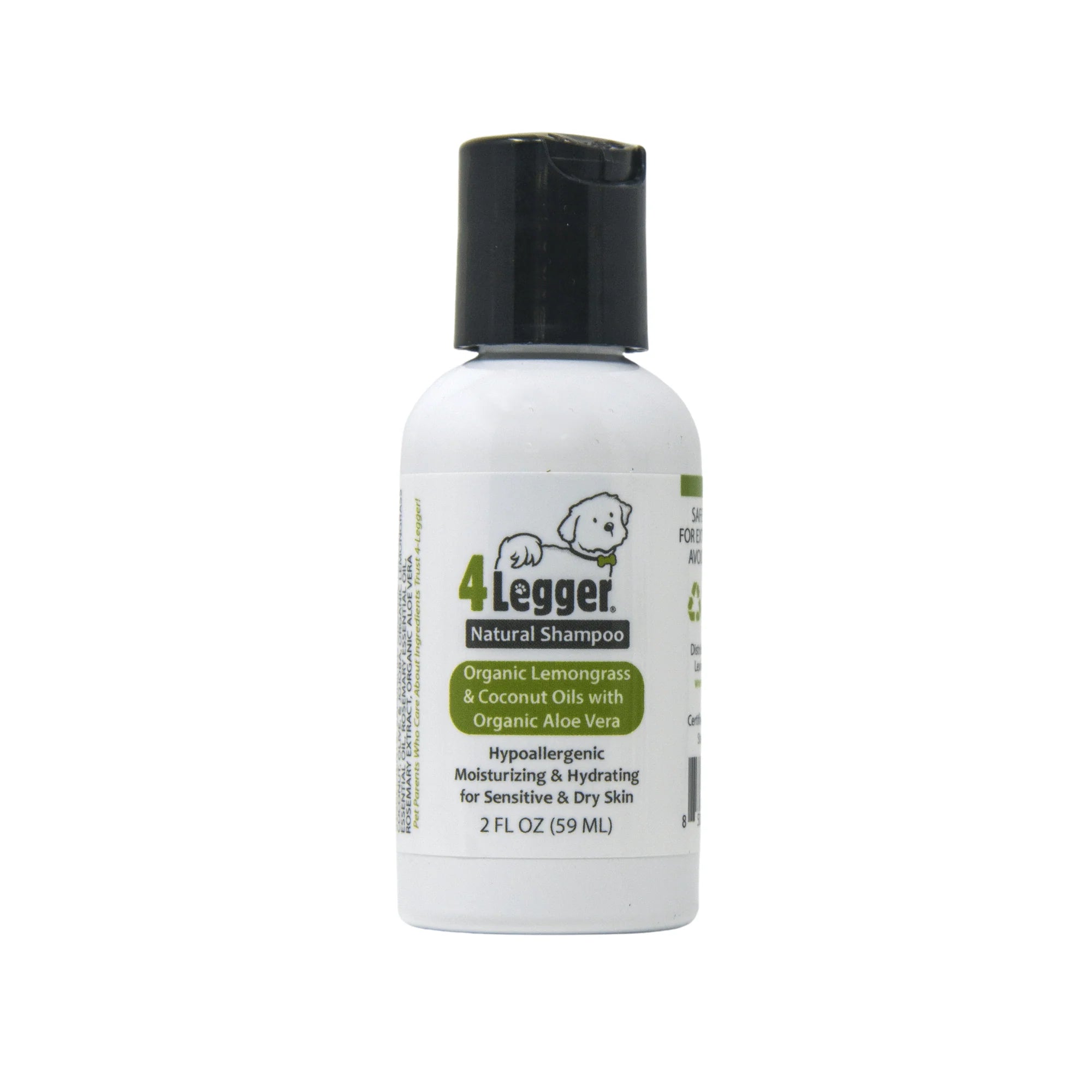 4-Legger USDA Organic to Food Standards Dog Shampoo | 2oz
