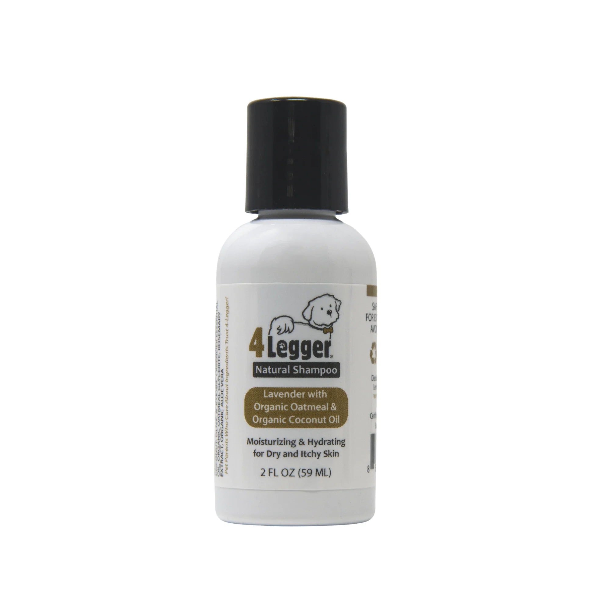 4-Legger USDA Organic to Food Standards Dog Shampoo | 2oz