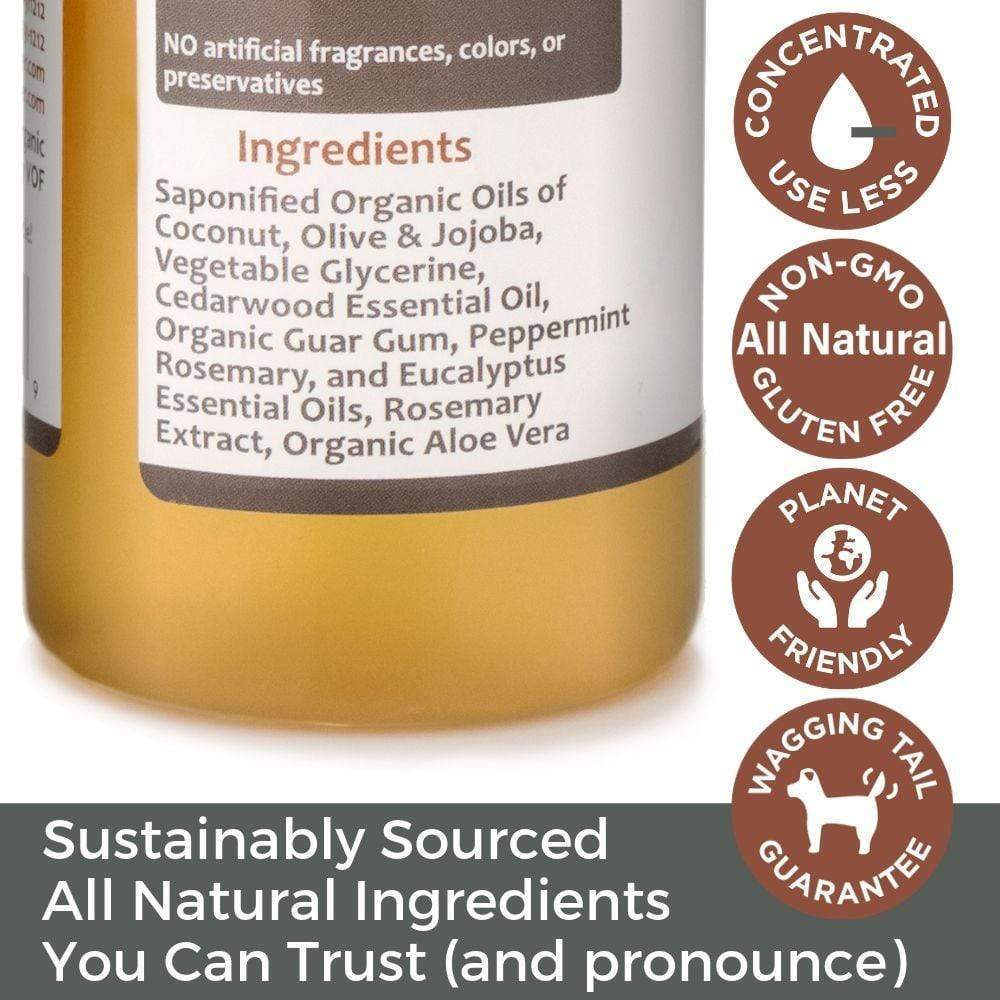 4-Legger Organic Cedar, Peppermint & Eucalyptus Conditioning Shampoo