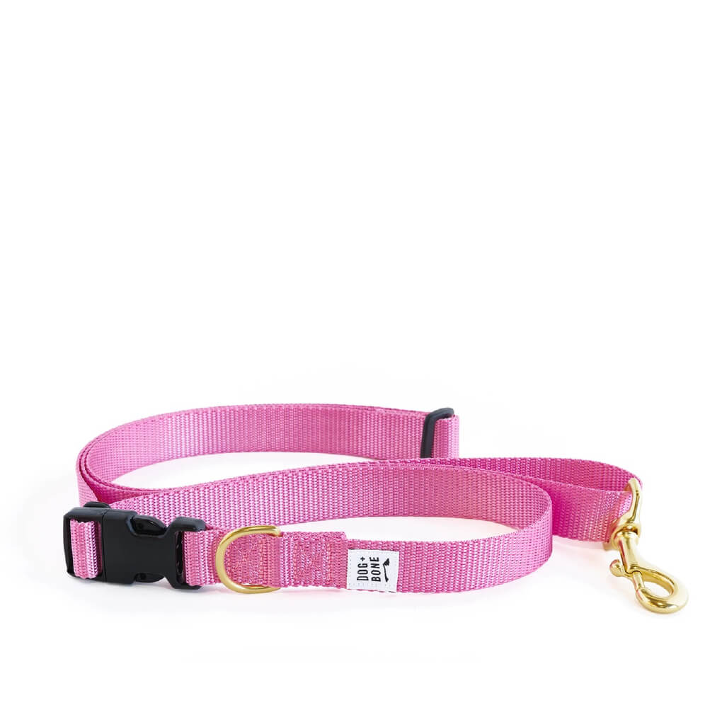 Dog Bone Multi way Adjustable Leash Orchid Preorder