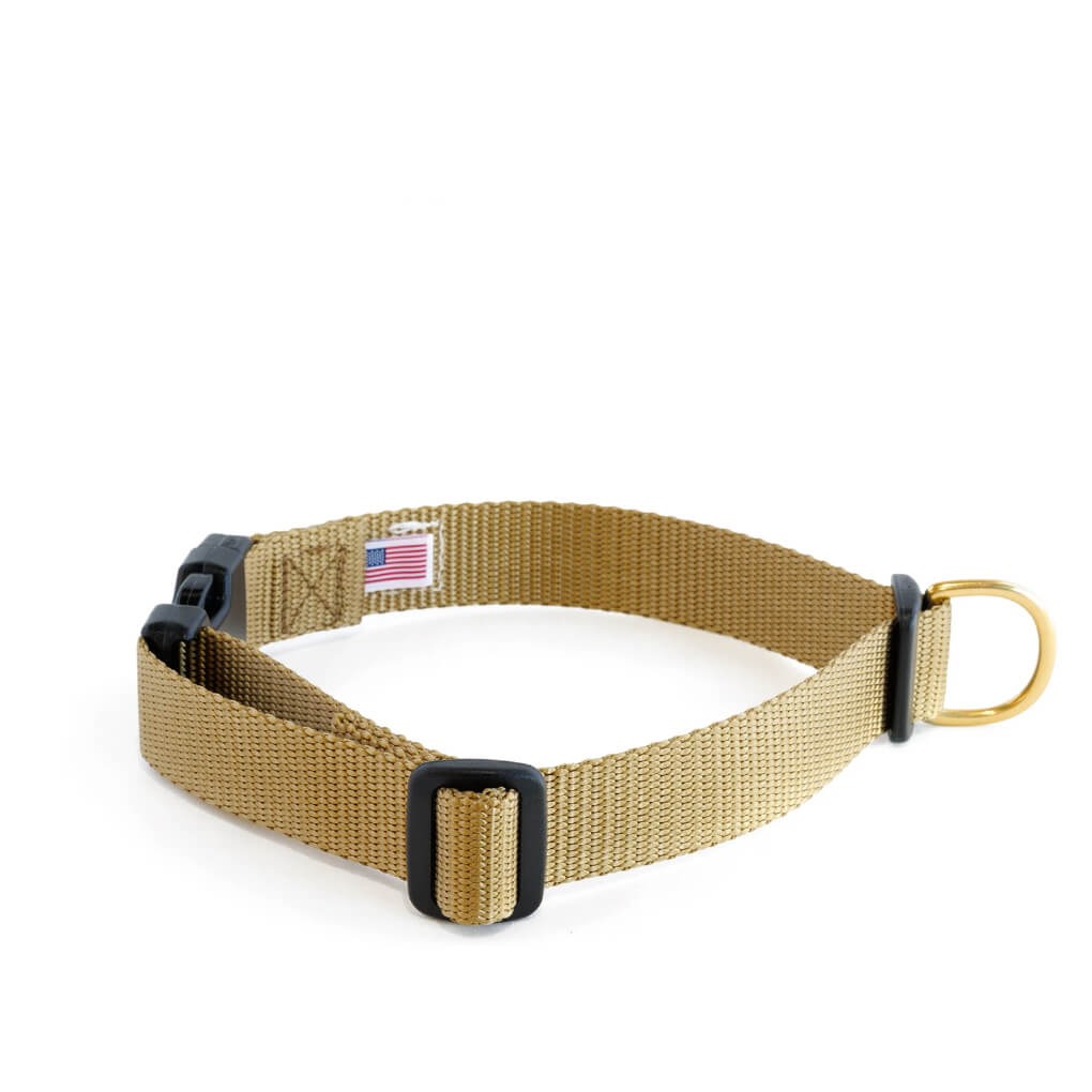 Dog + Bone Snap Collar | Gold - Vanillapup Online Pet Store