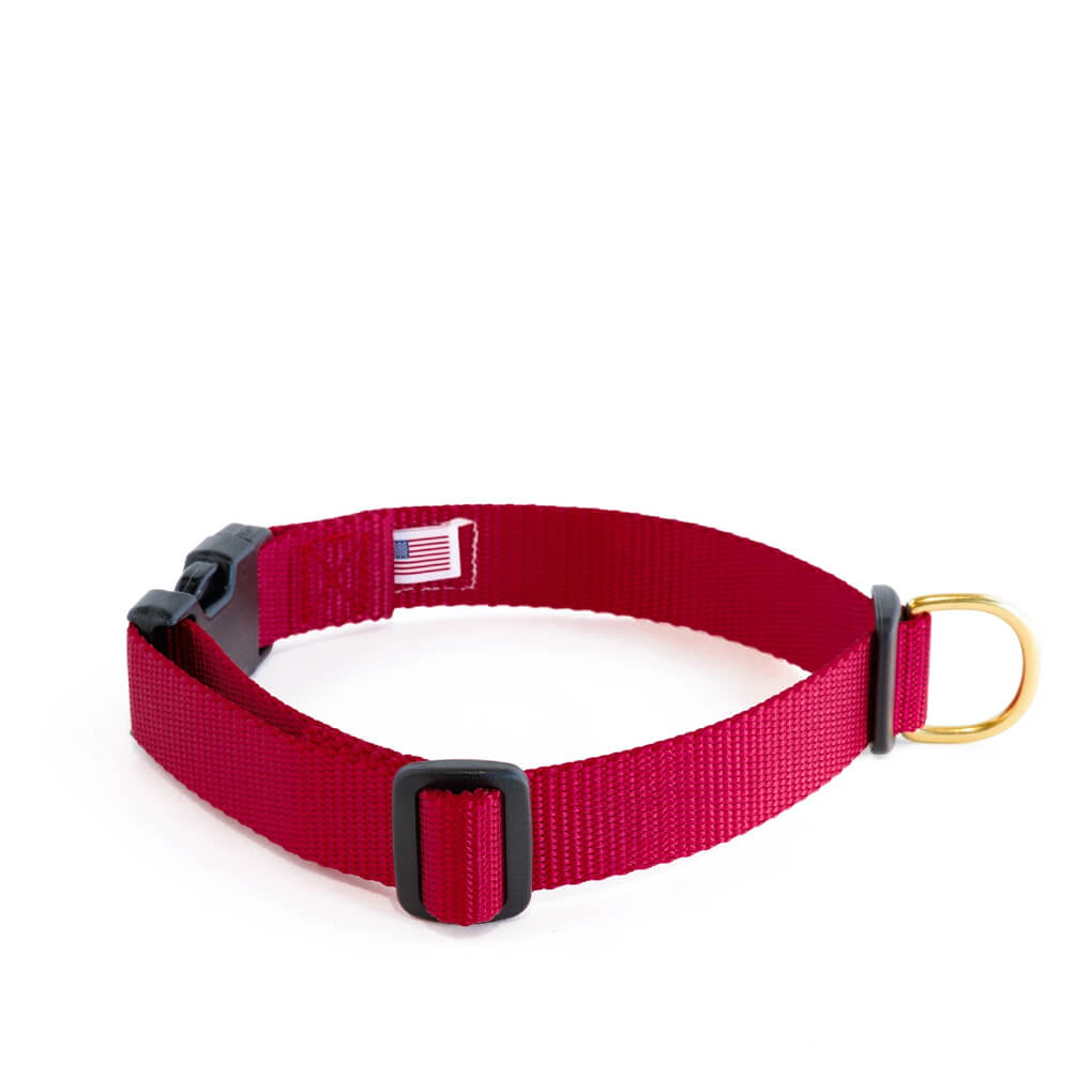 Dog + Bone Snap Collar | Merlot - Vanillapup Online Pet Store