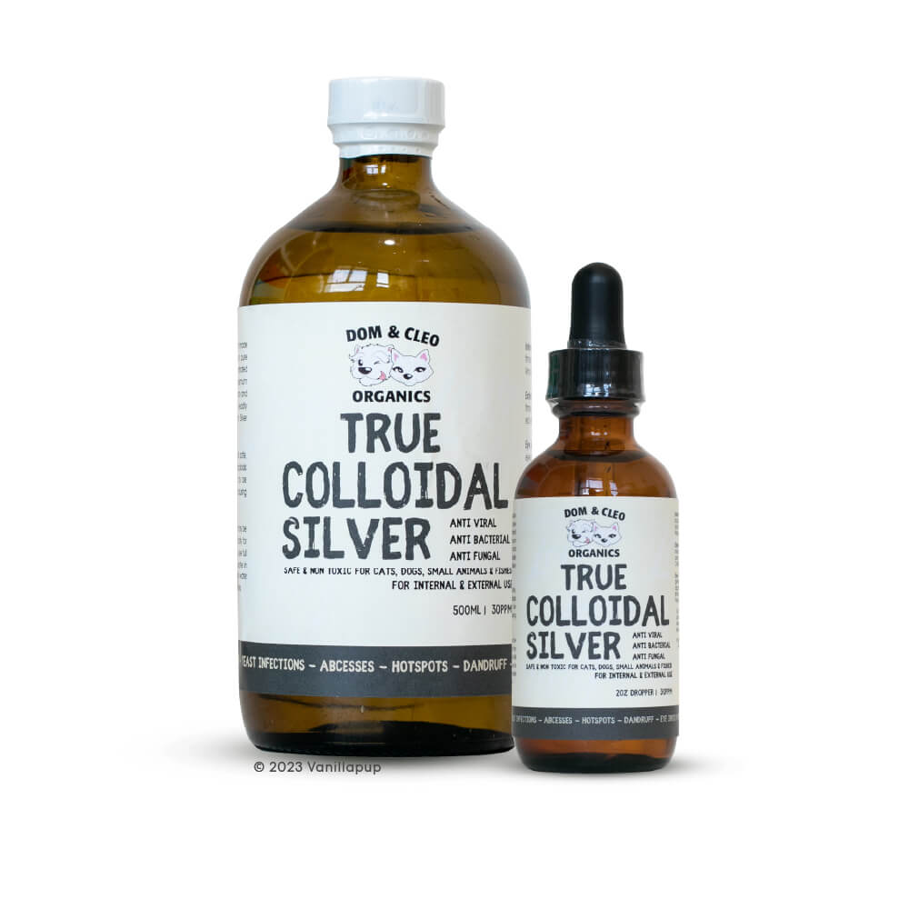 Dom & Cleo Organics True Colloidal Silver | 1L Refill