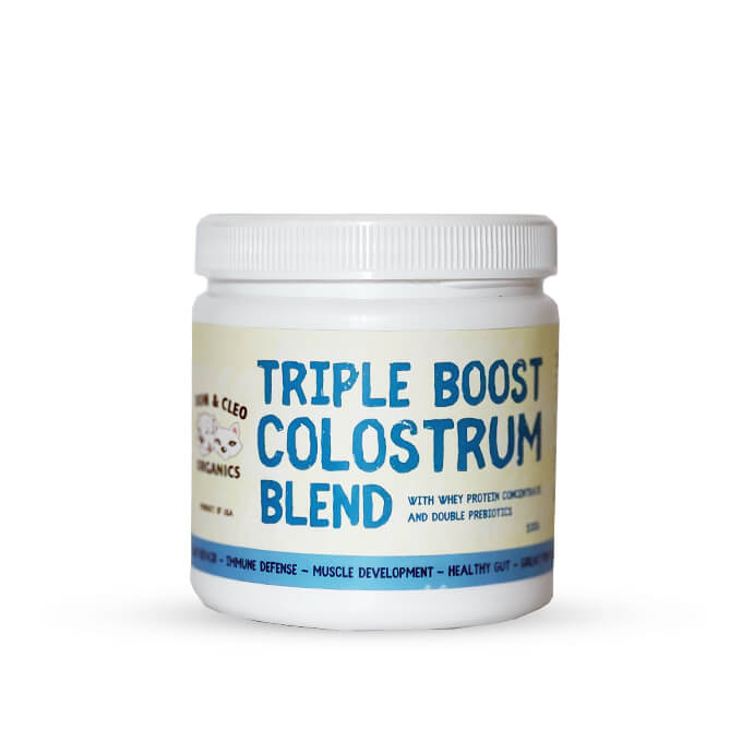 Dom & Cleo Triple Boost Colostrum Blend - Vanillapup Online Pet Store