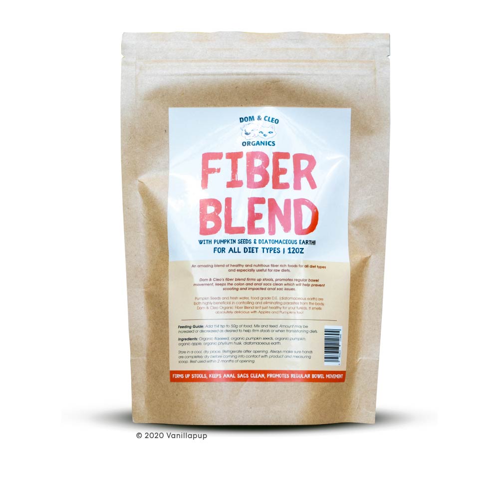 Dom & Cleo Fibre Blend | 12oz - Vanillapup Online Pet Store