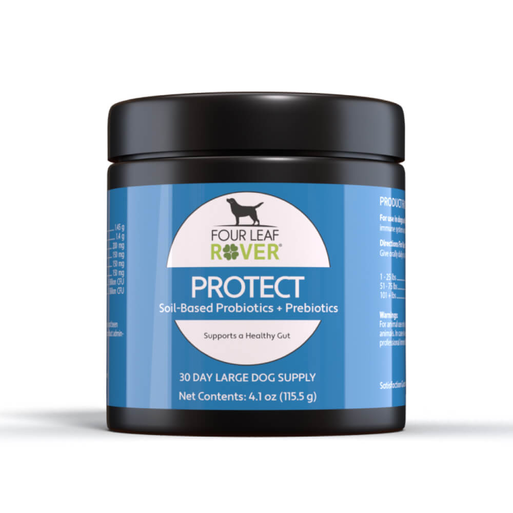Four Leaf Rover PROTECT | Soil Based Probiotics - Vanillapup Online Pet Store