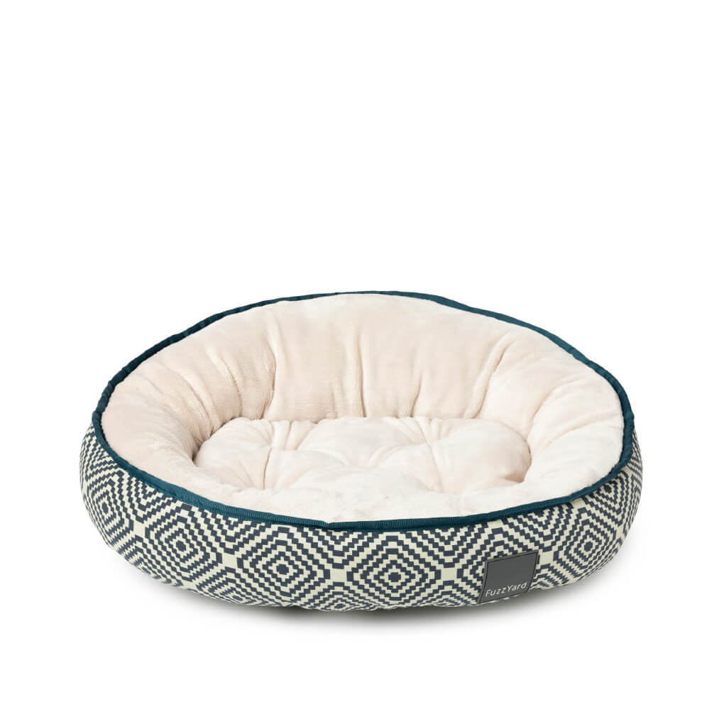 FuzzYard Reversible Pet Bed | Mykonos - Vanillapup Online Pet Store