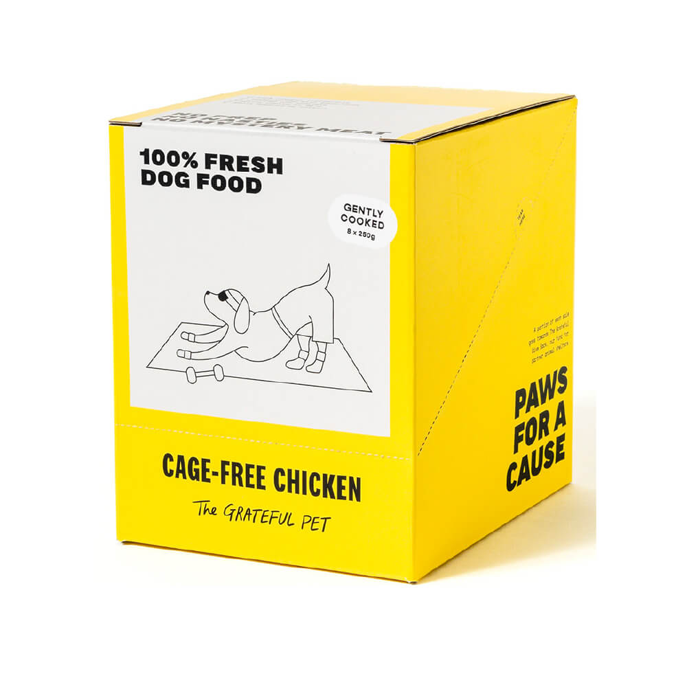 [7% off] The Grateful Pet Cooked Food | Cage-free Chicken - Vanillapup Online Pet Store